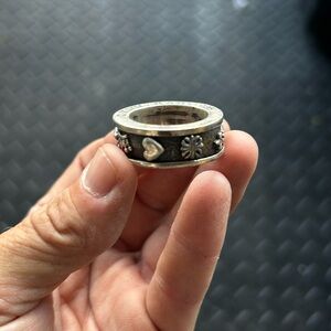 King Baby 925 Men’s spinner ring